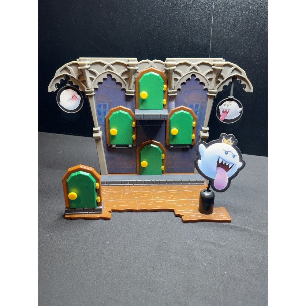 Super Mario Deluxe Boo Mansion Playset JAKKS 2020 King Boo No Figure
